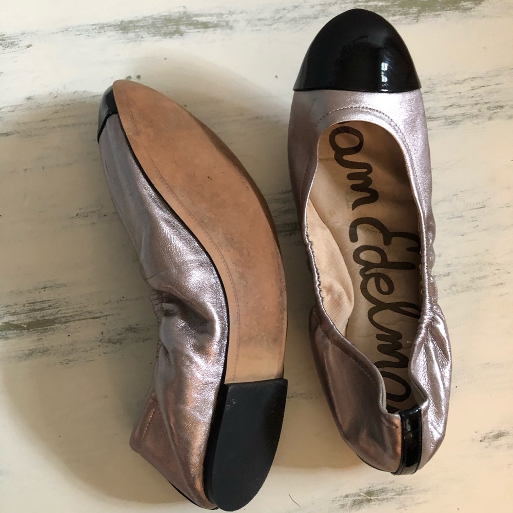 Platinum Sam Edelman flats